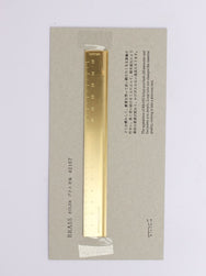 Midori Brass Ruler