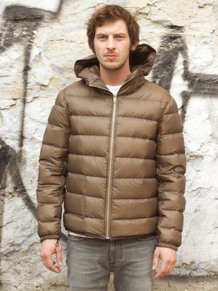 Ten C Hooded Downliner Green Lizard