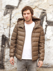 Ten C Hooded Downliner Green Lizard