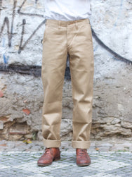 Studio d'Artisan 1349 Chino Trousers Beige Big sizes