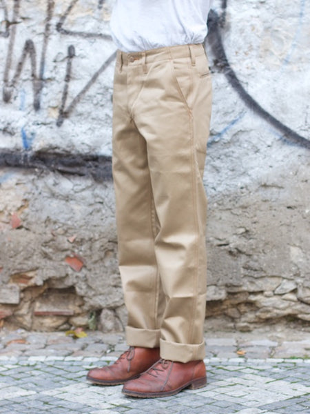 Studio d'Artisan 1349 Chino Trousers Beige Big sizes