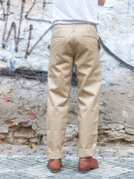 Studio d&apos;Artisan 1349 Chino Trousers Beige Big sizes