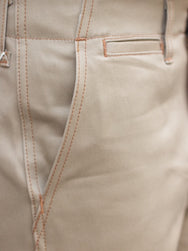 Studio d&apos;Artisan 1349 Chino Trousers Beige Big sizes