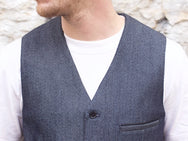 Indigofera Chicota Vest Indigo