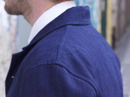 Hansen Garments Elias Blazer, Real Indigo