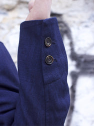 Hansen Garments Elias Blazer, Real Indigo