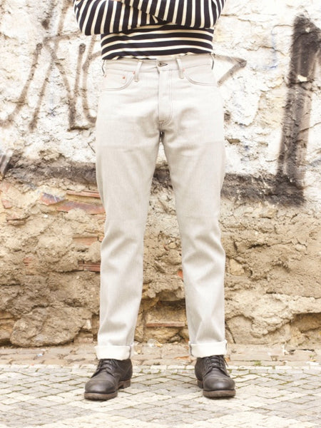 Indigofera Buck Grey Selvage 11 OZ.