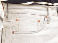 Indigofera Buck Grey Selvage 11 OZ.