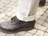 Indigofera Buck Grey Selvage 11 OZ.