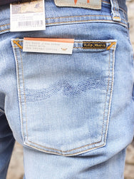 Nudie Jeans Skinny Lin Clean Stone Indigo