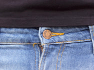 Nudie Jeans Skinny Lin Clean Stone Indigo