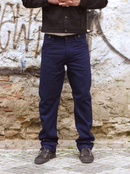Stevenson Overall Co. 702-OSI - Gambler Indigo Pique