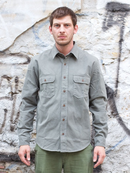 Indigofera Alamo Shirt MASH Green