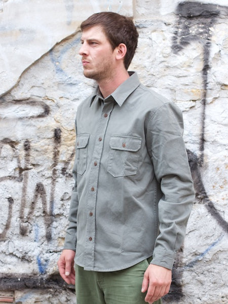 Indigofera Alamo Shirt MASH Green