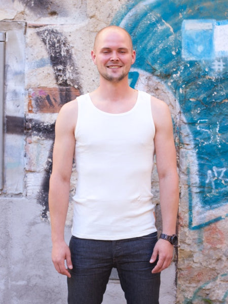 Nudie Jeans Tank Top 2x2  Offwhite