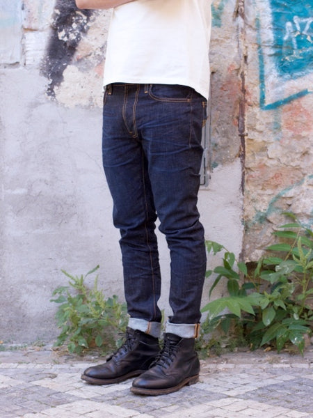 Nudie Jeans Lean Dean Crinkle Blues