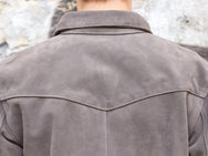 Indigofera Hawley Shirt Suede Grey