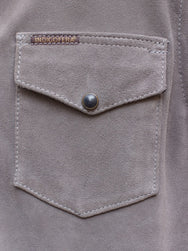Indigofera Hawley Shirt Suede Grey