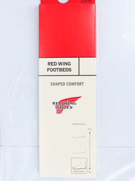 Red Wing Shaped Comfort Footbed