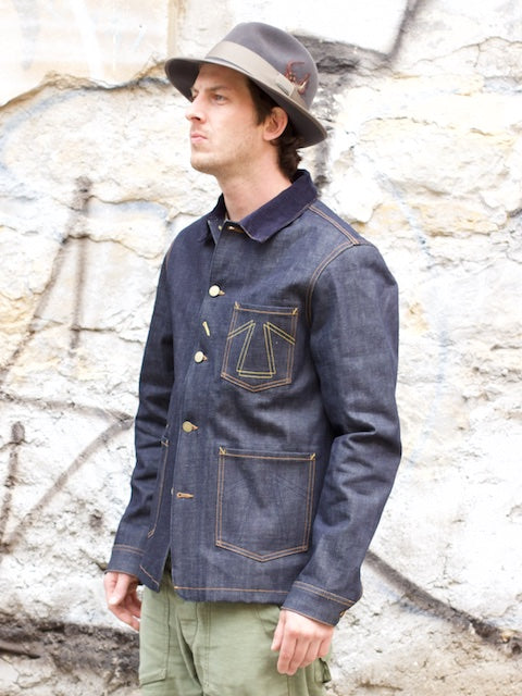 Eat Dust Clothing Jacket 673 Raw Denim