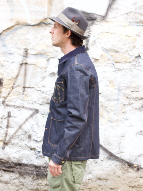 Eat Dust Clothing Jacket 673 Raw Denim