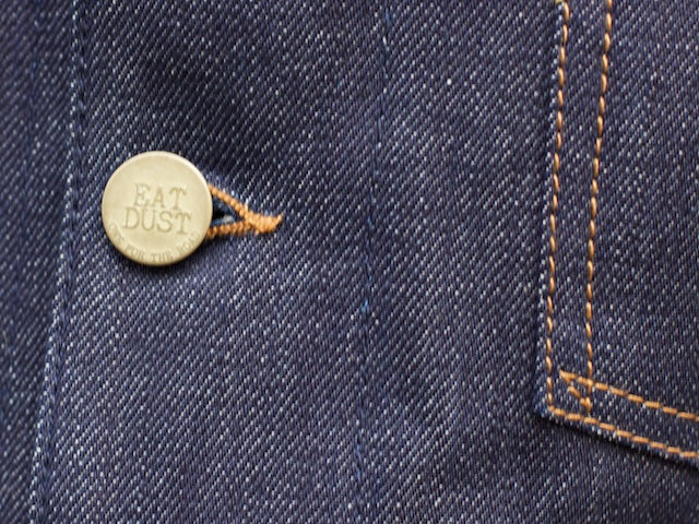 Eat Dust Clothing Jacket 673 Raw Denim