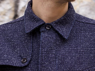 Japan Blue JBJK2070 - Denim Tweed Safari Jacket