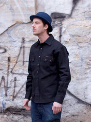 Indigofera Ryman Shirt Black Denim