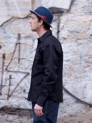 Indigofera Ryman Shirt Black Denim