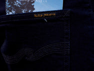 Nudie Jeans Pipe Led Rinse Indigo Black