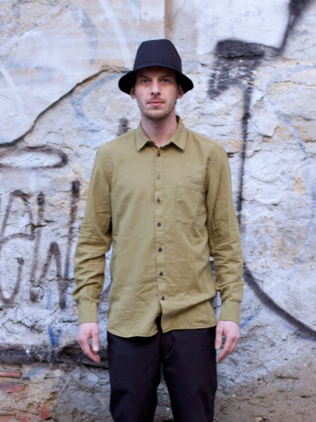 Hansen Garments Henning Shirt Olive Oil