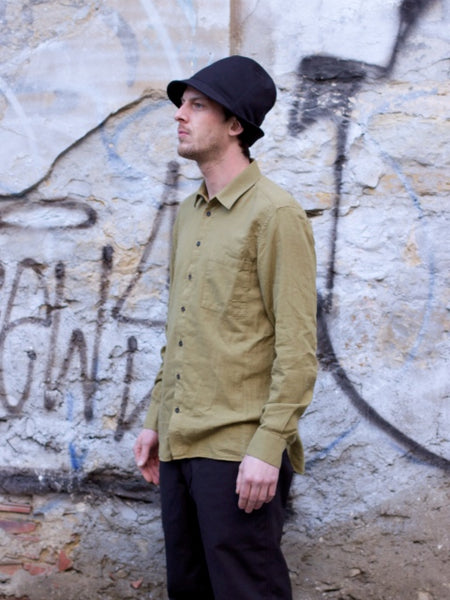 Hansen Garments Henning Shirt Olive Oil