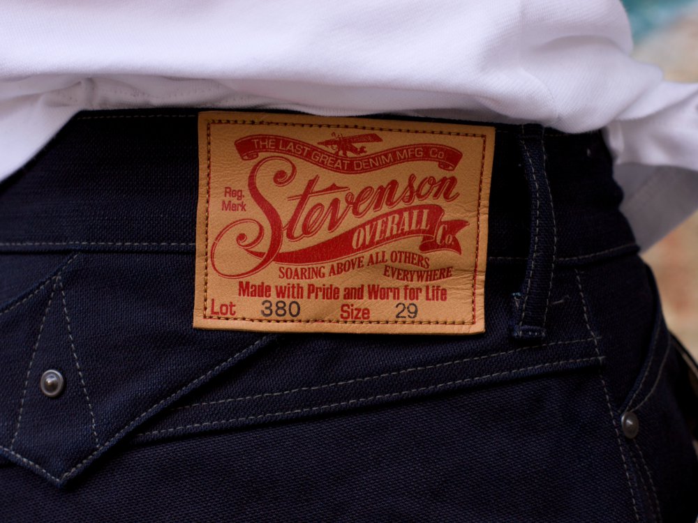 Stevenson Overall Co. Visalia 380 Indigo Canvas
