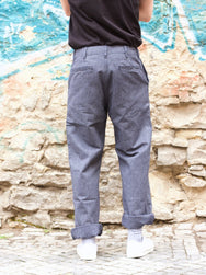 Japan Blue JB7055 Brooklyn Trousers Covert Stripe