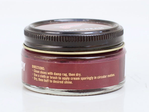Red Wing Boot Cream Burgundy