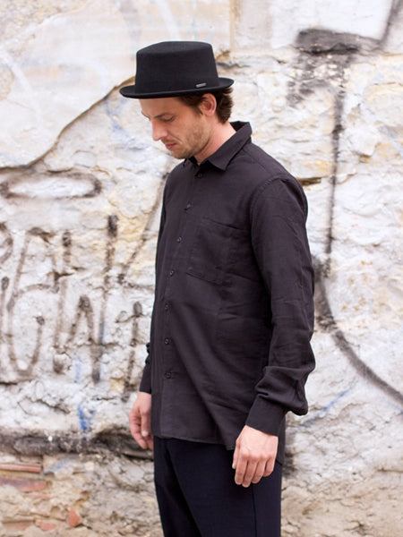 Hansen Garments Henning Shirt, Black