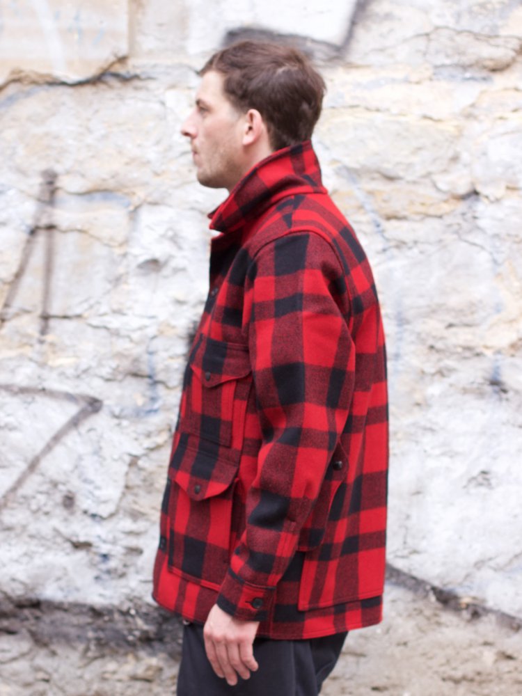 Filson Mackinaw Cruiser Jacket Red/Black