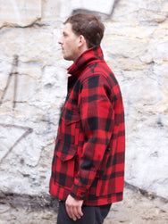Filson Mackinaw Cruiser Jacket Red/Black