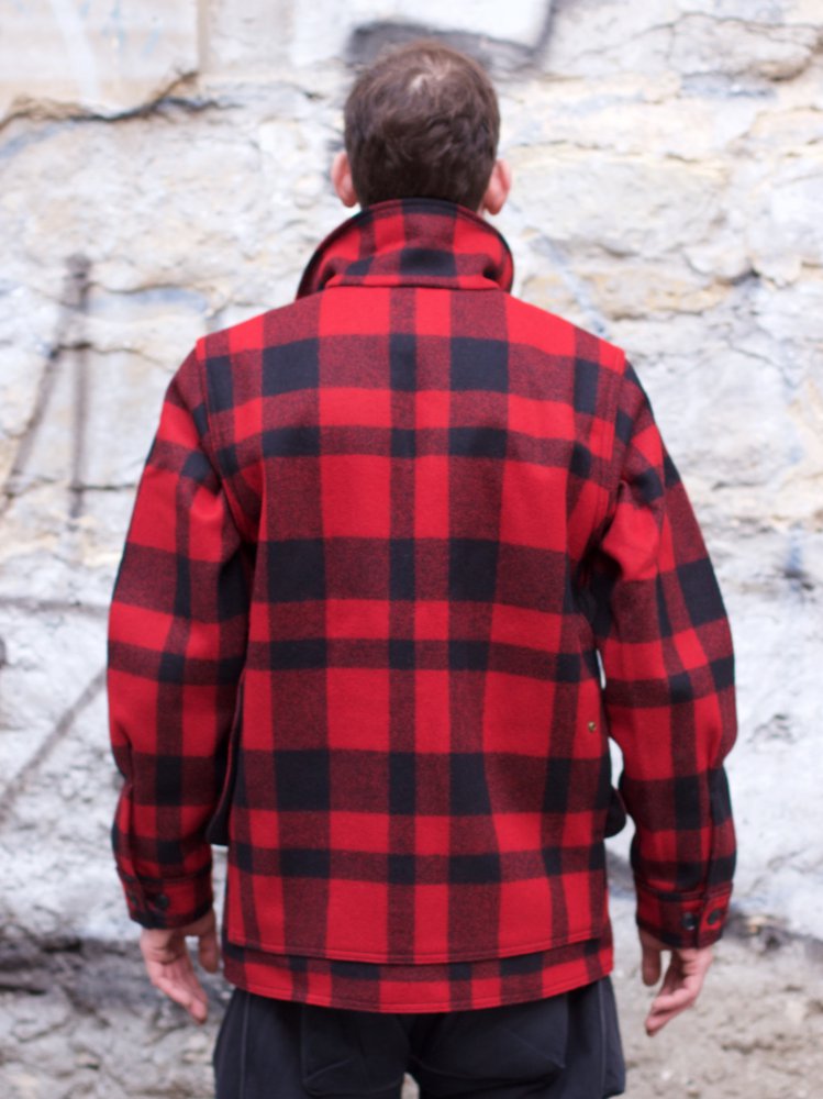 Filson Mackinaw Cruiser Jacket Red/Black