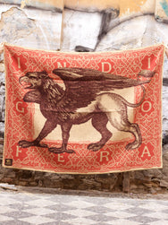Indigofera Gryphon Logo Blanket