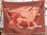 Indigofera Gryphon Logo Blanket