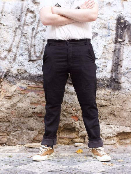 Stevenson Overall Co. Messenger - ME1 Black