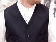 Black Sign Army Serge Butler Vest