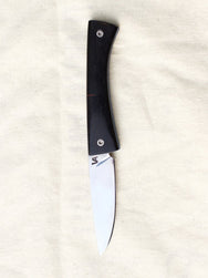Anton Vadovič Folding Knife, Stainless Steel, Eben, Titan
