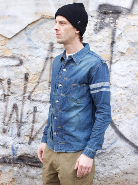 Momotaro 05-197 Type I 8oz Shirt washed