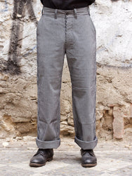 Black Sign Code Lane Stripe Harbour Trousers