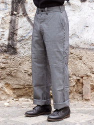 Black Sign Code Lane Stripe Harbour Trousers