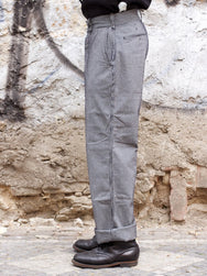 Black Sign Code Lane Stripe Harbour Trousers