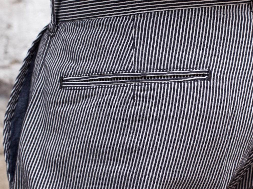 Black Sign Code Lane Stripe Harbour Trousers