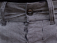 Black Sign Code Lane Stripe Harbour Trousers